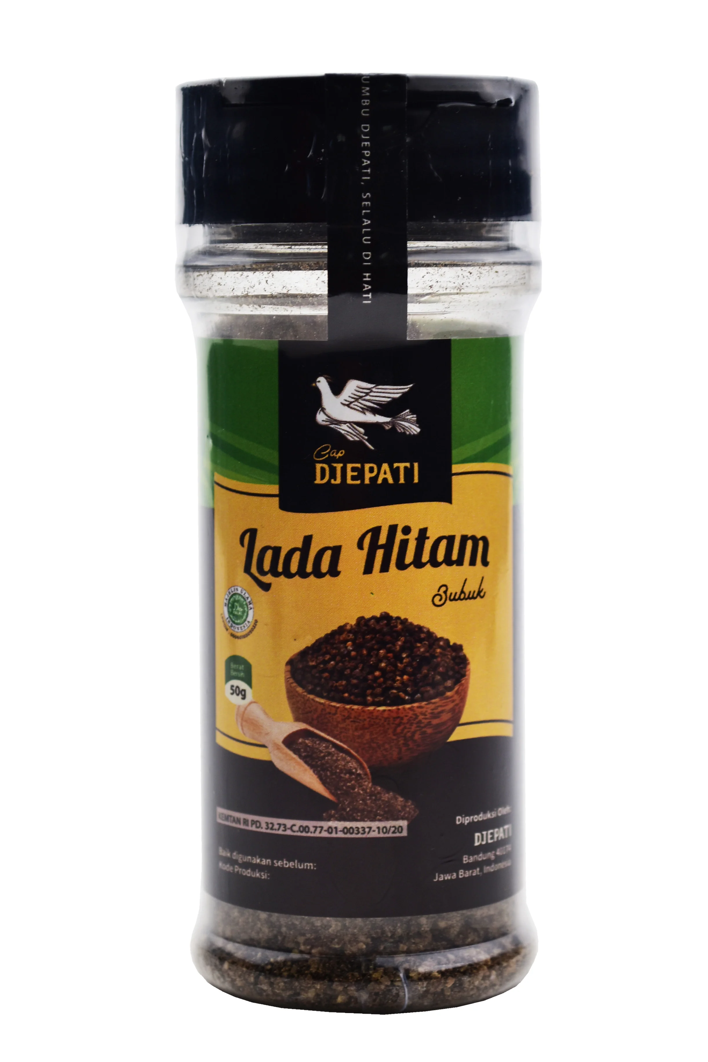 Lada Bubuk Hitam 50g